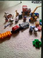 Grote set Duplo poppetjes, voertuigen,dieren, huizenbouw, Ophalen of Verzenden, Zo goed als nieuw, Duplo