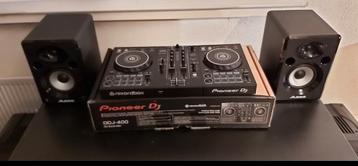 DJSet Pioneer DDJ400 2JBLpartybox310 yamahaAG06mk2  199€/dag beschikbaar voor biedingen