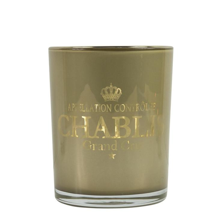 Mars & More Windlicht wijn Chablis M Taupe Nieuw!, Huis en Inrichting, Woonaccessoires | Kandelaars en Kaarsen, Nieuw, Kandelaar