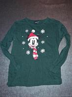 Kerstshirt met Mickey Mouse, Kinderen en Baby's, Kinderkleding | Maat 110, Ophalen, Zo goed als nieuw, Jongen, Shirt of Longsleeve