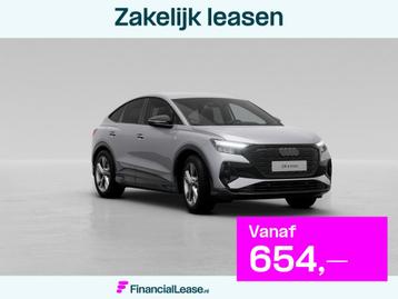 Audi Q4 e-tron Sportback 45 S-line Black 82 kWh Audi fabr.ga beschikbaar voor biedingen