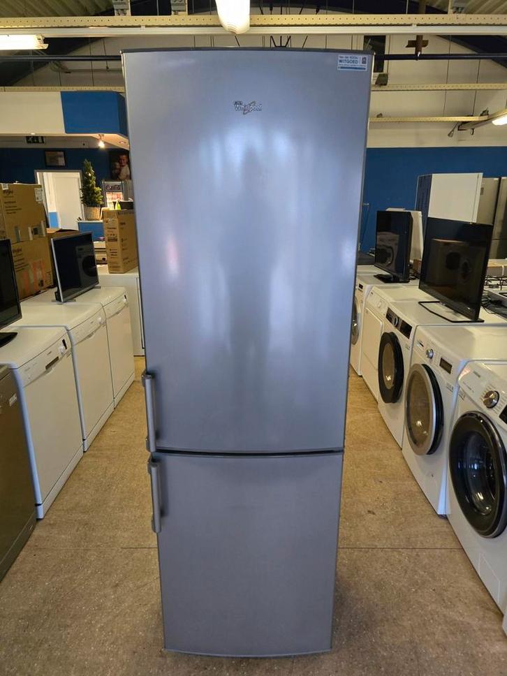 Whirlpool koelvriescombinatie | A+ | RVS | Gratis thuis 🚚✅️, Witgoed en Apparatuur, Koelkasten en IJskasten, Zo goed als nieuw