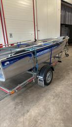 alluminium boot (visboot) linder, Watersport en Boten, Aluminium, Ophalen of Verzenden, Zo goed als nieuw, 3 tot 6 meter
