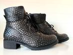 Durea Zwarte enkellaarsjes met slangen print maat 7 ( 40,5 ), Kleding | Dames, Schoenen, Zwart, Lage of Enkellaarzen, Nieuw, Ophalen of Verzenden