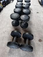 Technogym Vaste Dumbells 16kg t/m 26kg, Sport en Fitness, Fitnessmaterialen, Gebruikt, Ophalen of Verzenden, Dumbbell
