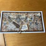 Luxe kaart made by corry 105, Hobby en Vrije tijd, Kaarten | Zelfgemaakt, Ophalen of Verzenden, Nieuw, Overige thema's