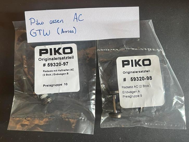 Piko AC assen GTW, Hobby en Vrije tijd, Modeltreinen | H0, Nieuw, Overige typen, Wisselstroom, Piko, Ophalen of Verzenden