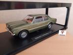 Ford Taunus L Sedan TC1 1971 Groen-Metallic KK-Scale 1:18, Nieuw, Overige merken, Ophalen of Verzenden, Auto