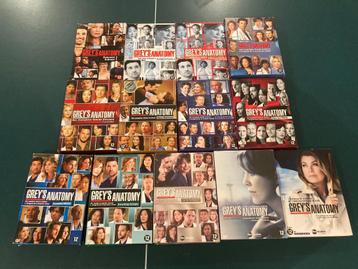 Grey’s anatomy dvd serie box-set 1,2,3,4,5,6,7,8,9,10,11! beschikbaar voor biedingen
