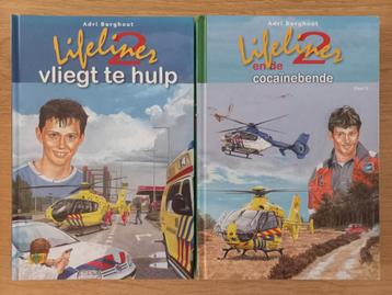 2x Lifeliner 2 serie, dl 1+5, Adri Burghout, chr. samen €6,- beschikbaar voor biedingen