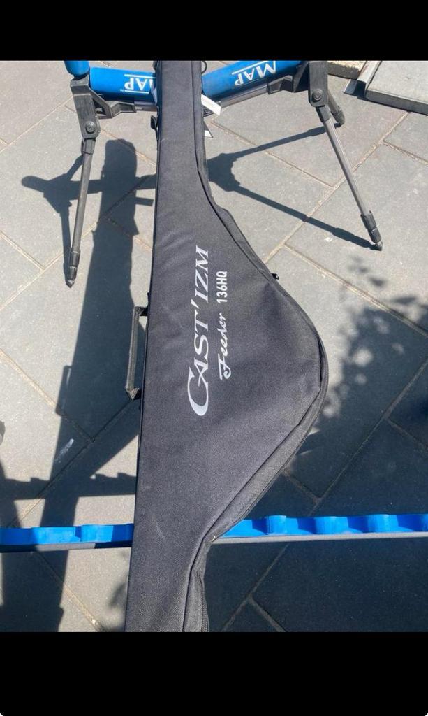 Daiwa Cast'izm Feeder 136HQ-AU feeder, Watersport en Boten, Hengelsport | Witvissen, Nieuw, Complete set, Ophalen