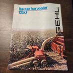 Gehl Forage Harvester Catalogus, Ophalen of Verzenden, Gelezen, Gehl, Catalogus