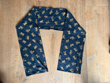 Mooie Z8 sjaal model Borre donkerblauw tijger print beschikbaar voor biedingen