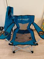 Dunlop Campingstoel - Zo goed als nieuw!, Caravans en Kamperen, Ophalen, Zo goed als nieuw, Campingstoel