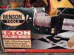 Te koop aangeboden. Electrische lier 12 volt.weinig gebruikt, Ophalen