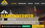 2x Mudmasters Haarlemmermeer 2024 - 8 Juni - 16 KM - 10.50u, Tickets en Kaartjes, Evenementen en Festivals, Twee personen