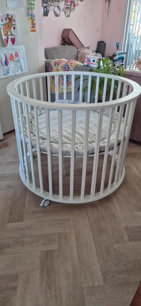 Ronde box met kleed van Meyco, Kinderen en Baby's, Babywiegjes en Ledikanten, Gebruikt, Overige typen, Ophalen of Verzenden