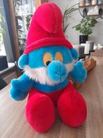 Smurf Knuffel groot schoon en heel- Vintage, Ophalen of Verzenden, Gebruikt, Overige typen