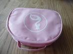 Meisje roze beautycase met houten accessoires 9 delig, Ophalen of Verzenden, Gebruikt, Beauty case