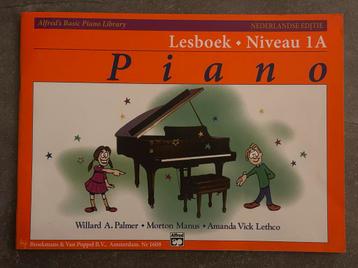 Alfred Piano Lesboek 1A - Beginners beschikbaar voor biedingen
