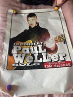 Paul Weller Solo Poster + Tom MacRae, Ophalen of Verzenden, A1 t/m A3, Muziek, Rechthoekig Staand