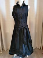 Zwarte No Man’s Land  jurk met leuke details maat 42, Kleding | Dames, Zwart, Maat 42/44 (L), Ophalen of Verzenden, Zo goed als nieuw