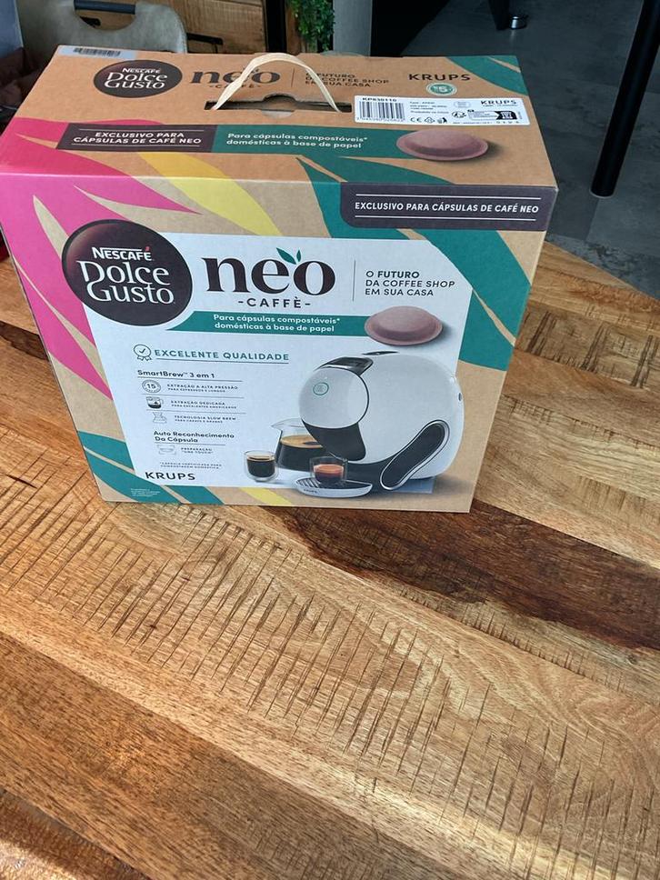 Nieuwe Dolce Gusto Neo - Niet Uitgepakt!, Witgoed en Apparatuur, Koffiezetapparaten, Nieuw, Koffiepads en cups, Koffiemachine