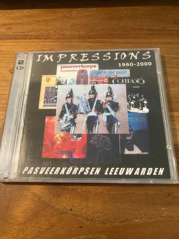 Pasveerkorpsen Leeuwarden - Impressions 1960 - 2000 (2cd / B, Cd's en Dvd's, Cd's | Instrumentaal, Zo goed als nieuw, Verzenden