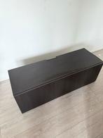 Ikea TV Meubel - Zwartbruin, Ophalen, Kunststof, Gebruikt, 100 tot 150 cm