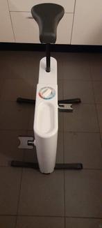 Fitness hometrainer bike inklapbaar zeer smal., Ophalen, Zo goed als nieuw, Metaal, Hometrainer