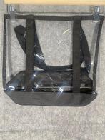 Clear Transparent Tote Bag – Black Trim – One Size, Sieraden, Tassen en Uiterlijk, Tassen | Damestassen, Ophalen of Verzenden