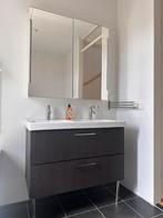 Badkamer meubel wastafelmeubel incl kranen, Ophalen, 100 tot 150 cm, Minder dan 100 cm, 50 tot 75 cm