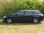 Peugeot 508 1.6 E-hdi 84KW SW 2-TRONIC 2013 Zwart, Auto's, Stof, 4 cilinders, Zwart, Origineel Nederlands