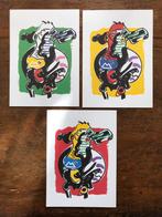 Cows in red-yellow and green - Peter Diem, Ophalen of Verzenden, Zo goed als nieuw