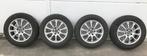 Licht metalen velgen Mercedes C-klasse met winterbanden, Auto-onderdelen, Banden en Velgen, Ophalen, Gebruikt, 16 inch, Banden en Velgen