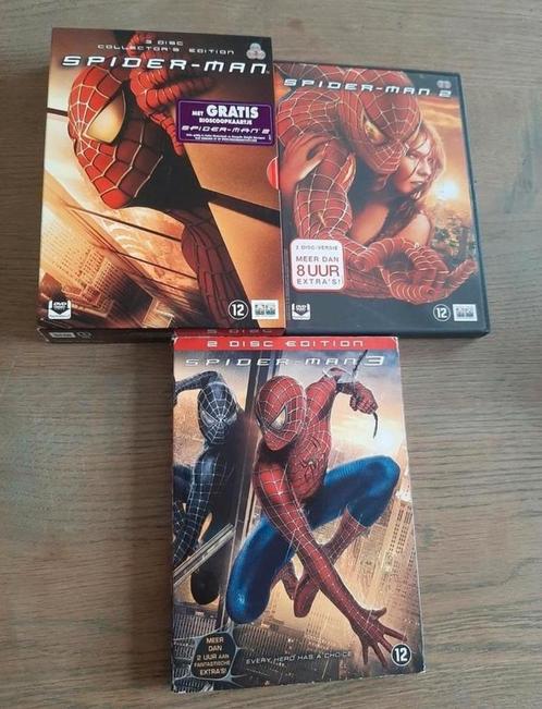 Spider-man Trilogy op 7 dvd's. Veel extra’s!, Cd's en Dvd's, Dvd's | Science Fiction en Fantasy, Zo goed als nieuw, Fantasy, Boxset
