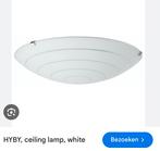 IKEA HYBY Plafondlamp 36 cm, Ophalen, Gebruikt, Glas