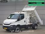 Iveco Daily 35C16 Kipper met Kraan Dubbellucht 3,5t Trekhaak, Auto's, Bestelauto's, Stof, Gebruikt, Euro 6, Iveco