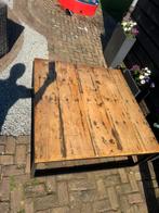 Zeer gave robuuste salontafel 1.20 bij 1.20, Ophalen, 50 tot 75 cm, Vierkant, Zo goed als nieuw