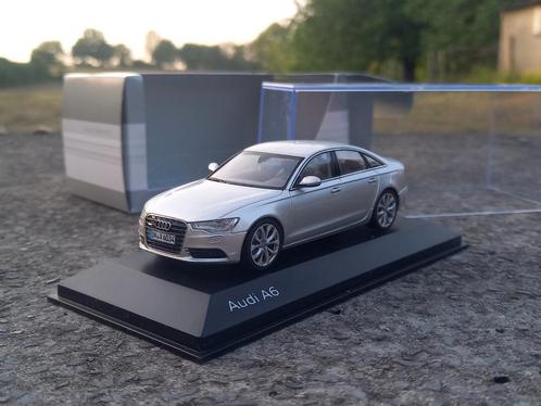 Audi A6 IV Limousine (C7) 2010-2014 Eissilber 1/43 Schuco, Hobby en Vrije tijd, Modelauto's | 1:43, Zo goed als nieuw, Auto, Schuco