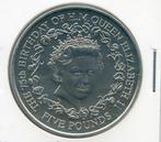 Guernsey 5 Pounds 2001 Portret QEII, Postzegels en Munten, Munten | Europa | Niet-Euromunten, Ophalen of Verzenden