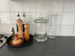 Voorraadpot glas, Ophalen of Verzenden, Zo goed als nieuw