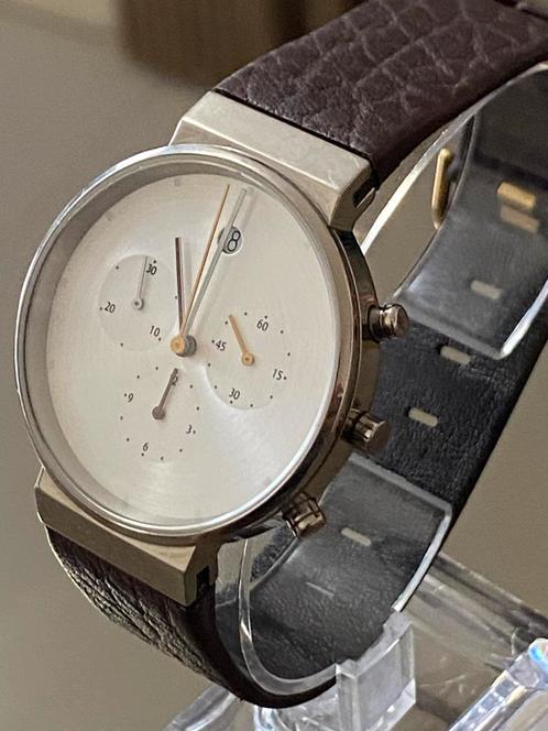 Jacob Jensen Herenhorloge, Sieraden, Tassen en Uiterlijk, Horloges | Heren, Zo goed als nieuw, Polshorloge, Overige merken, Overige materialen