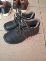 Werkschoenen maat 42  stalen neus en zool, Kleding | Heren, Schoenen, Ophalen of Verzenden, Zo goed als nieuw, Zwart, Werkschoenen