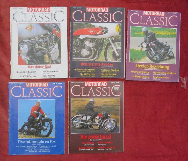 Motorrad Classic 1989, Boeken, Motoren, Gelezen, Ophalen of Verzenden