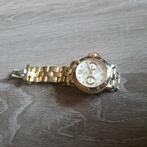 Guess horloge goud met parelmoer., Guess, Ophalen of Verzenden, Zo goed als nieuw, Goud