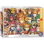 Eurographics: Venetian Masks 1000 stukjes, Ophalen of Verzenden, 500 t/m 1500 stukjes, Nieuw, Legpuzzel