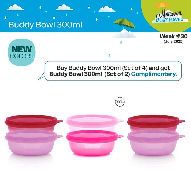 TUPPERWARE Ruimteschaaltjes 300 ml
PINK  bewaren - koelkas, Huis en Inrichting, Keuken | Tupperware, Nieuw, Bak of Kom, Ophalen of Verzenden