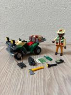 Playmobil 4176 Adventure Expeditie Safari quad compleet!, Ophalen of Verzenden, Zo goed als nieuw, Complete set