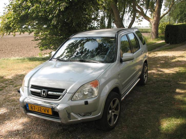 HONDA CR-V 2.0 I AUT 2002 Grijs NAP*TREKHAAK, Auto's, Honda, Particulier, CR-V, 4x4, ABS, Airbags, Airconditioning, Centrale vergrendeling